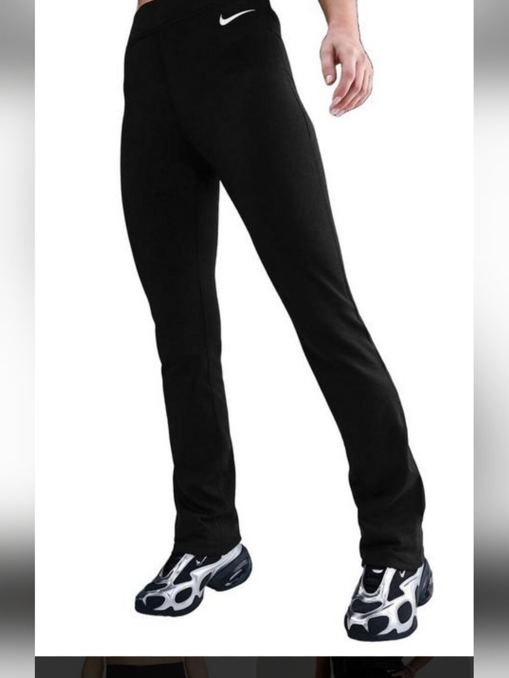 Nike  Black Boot cut  Athletic Pants Size Large